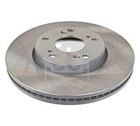 Febi Bilstein 108571 Brake Disc Set , 2 Brake Discs