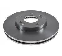 2x Brake disc Front Axle internally vented 108601 FEBI BILSTEIN for KIA HYUNDAI