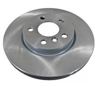 2x Brake disc Front Axle internally vented 108632 FEBI BILSTEIN for MINI BMW