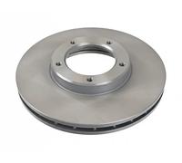 2x Brake disc Front Axle internally vented 108636 FEBI BILSTEIN for VW TOYOTA
