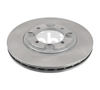 2x Brake disc Front Axle internally vented 108646 FEBI BILSTEIN for HYUNDAI