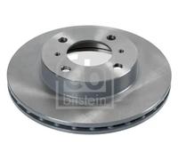 2x Brake Discs Pair Vented fits MITSUBISHI LANCER Mk5 2.0D Front 92 to 03 236mm