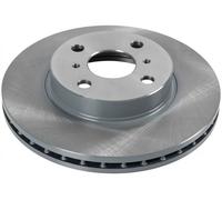 2x Brake disc Front Axle internally vented 11893 FEBI BILSTEIN for TOYOTA