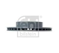 2x Brake disc Front Axle internally vented 12137 FEBI BILSTEIN for NISSAN