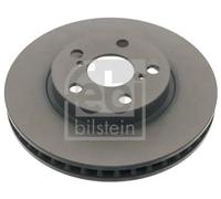 2x Brake disc Front Axle internally vented 12139 FEBI BILSTEIN for TOYOTA