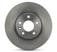 2x Brake disc Front Axle internally vented 14040 FEBI BILSTEIN for VW