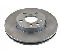 2x Brake disc Front Axle internally vented 14160 FEBI BILSTEIN for VW FORD SEAT