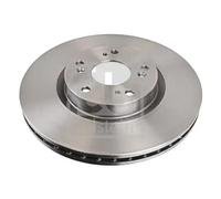 2x Brake disc Front Axle internally vented 170043 FEBI BILSTEIN for HONDA