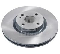 2x Brake disc Front Axle internally vented 170731 FEBI BILSTEIN for MAZDA FIAT