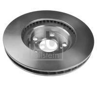 2x Brake disc Front Axle internally vented 170769 FEBI BILSTEIN for TOYOTA LEXUS