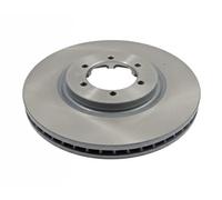 2x Brake disc Front Axle internally vented 170810 FEBI BILSTEIN for HYUNDAI