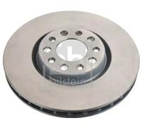 2x Brake disc Front Axle internally vented 172916 FEBI BILSTEIN for ALFA ROMEO