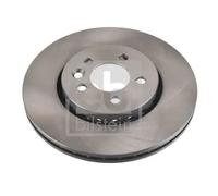 2x Brake disc Front Axle internally vented 17963 FEBI BILSTEIN for ROVER MG