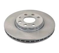 2x Brake disc Front Axle internally vented 19509 FEBI BILSTEIN for OPEL CORSA C
