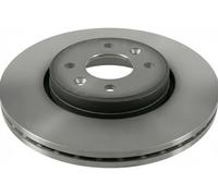 2x Brake disc Front Axle internally vented 19923 FEBI BILSTEIN for RENAULT DACIA