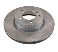 2x Brake disc Front Axle internally vented 20 92 4342 SWAG for BMW 5 5 Touring 6