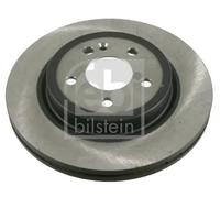 2x Brake disc Front Axle internally vented 21921 FEBI BILSTEIN for MERCEDES-BENZ