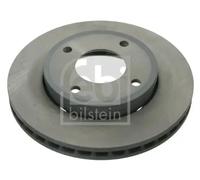Ferdinand Bilstein Brake Discs 22835 - Front Vented 256mm Pair Fits Smart Forfour/Mitsubishi Colt