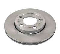 2x Brake disc Front Axle internally vented 22874 FEBI BILSTEIN for SKODA VW