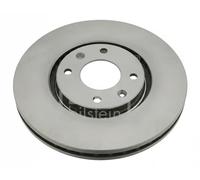 2x Brake disc Front Axle internally vented 22923 FEBI BILSTEIN for CITROËN C5 I