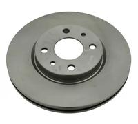 2x Brake disc Front Axle internally vented 22927 FEBI BILSTEIN for ALFA ROMEO
