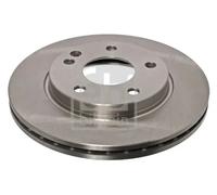 2x Brake disc Front Axle internally vented 22994 FEBI BILSTEIN for MERCEDES-BENZ