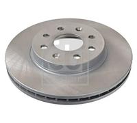 2x Brake disc Front Axle internally vented 23541 FEBI BILSTEIN for DAEWOO NUBIRA