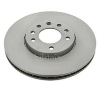 2x Brake disc Front Axle internally vented 23549 FEBI BILSTEIN for CADILLAC OPEL