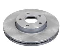 2x Brake Discs Pair Vented fits FORD C-MAX Front 07 to 19 MUDD 278mm Set 1223663