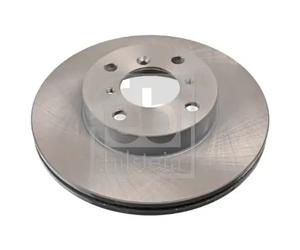 2x Brake disc Front Axle internally vented 26046 FEBI BILSTEIN for SUZUKI BALENO