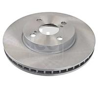 Ferdinand Bilstein Brake Discs 26185 - Vented Front - 2x - Toyota Corolla Verso ZZE121 (01-04)