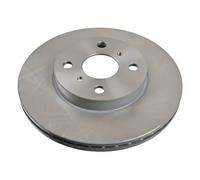 2x Brake disc Front Axle internally vented 27942 FEBI BILSTEIN for TOYOTA