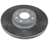 2x Brake disc Front Axle internally vented 28178 FEBI BILSTEIN for FIAT OPEL