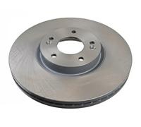 2x Brake disc Front Axle internally vented 29350 FEBI BILSTEIN for HYUNDAI ix55