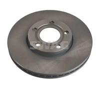 2x Brake disc Front Axle internally vented 30 91 8392 SWAG for VW PASSAT B5