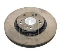 2x Brake disc Front Axle internally vented 31305 FEBI BILSTEIN for HONDA