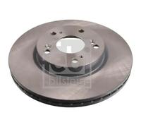 febi bilstein 31399 Brake Disc Set (2 Brake Disc) front, internally ventilated, No. of Holes 5