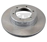 2x Brake disc Front Axle internally vented 31553 FEBI BILSTEIN for TOYOTA VW