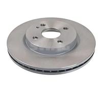 2x Brake disc Front Axle internally vented 33 10 7233 SWAG for MAZDA 2