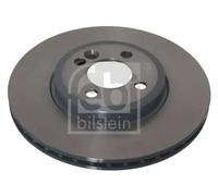 febi bilstein Pair of Brake Disc Rotor 36698 fits Front OE 34 11 6 774 986