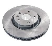 febi bilstein 39188 Brake Disc Set (2 Brake Disc) front, internally ventilated, No. of Holes 5