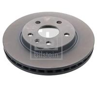 2x Brake disc Front Axle internally vented 39195 FEBI BILSTEIN for SAAB OPEL