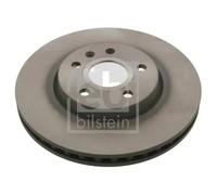 2x Brake disc Front Axle internally vented 39196 FEBI BILSTEIN for SAAB OPEL