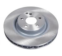 2x Brake disc Front Axle internally vented 43936 FEBI BILSTEIN for MERCEDES-BENZ