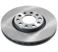 2x Brake disc Front Axle internally vented 43945 FEBI BILSTEIN for ALFA ROMEO
