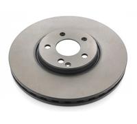 2x Brake disc Front Axle internally vented 43952 FEBI BILSTEIN for MERCEDES-BENZ