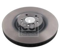 2x Brake disc Front Axle internally vented 43997 FEBI BILSTEIN for MERCEDES-BENZ