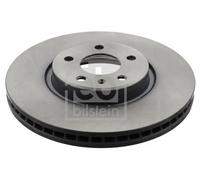 2x Brake disc Front Axle internally vented 44022 FEBI BILSTEIN for AUDI A6 C7 Q5