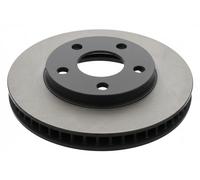 2x Brake disc Front Axle internally vented 44141 FEBI BILSTEIN for OPEL BUICK