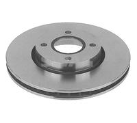 2x Brake disc Front Axle internally vented 50 91 0706 SWAG for FORD MONDEO